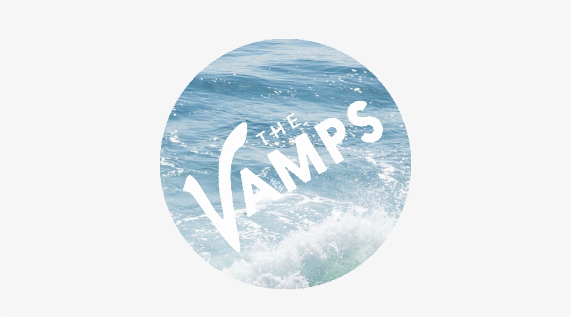 Logo, Transparent, And Water Image - Vamps Logo Blue, transparent png download