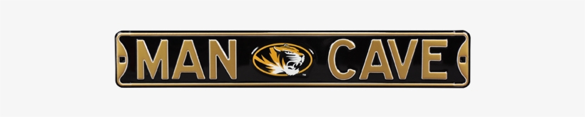 Missouri Tigers “man Cave” Authentic Street Sign - Seattle Seahawks Man Cave Street Sign, transparent png download