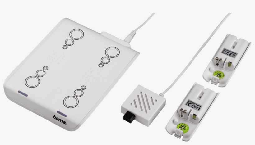"fluxity V2" Dual Charger For Nintendo Wii, White - Mobile Phone, transparent png download