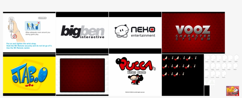 Click For Full Sized Image Title Screen And Logos - Wii Allow Adequate Room Around You During Gameplay, transparent png download