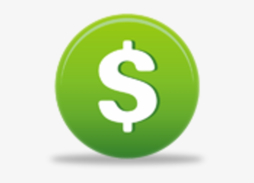 Competition Car Amps - Dollar Sign Icon, transparent png download