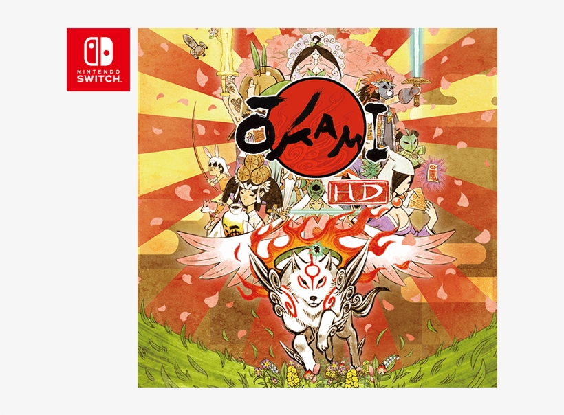 Okami Hd - Okami Hd Nintendo Switch, transparent png download