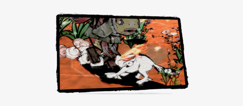 Now, Okami Finally Graces A New Generation Of Consoles - ???? Okami: Zekkeiban Hd Remaster (playstation 3 The, transparent png download