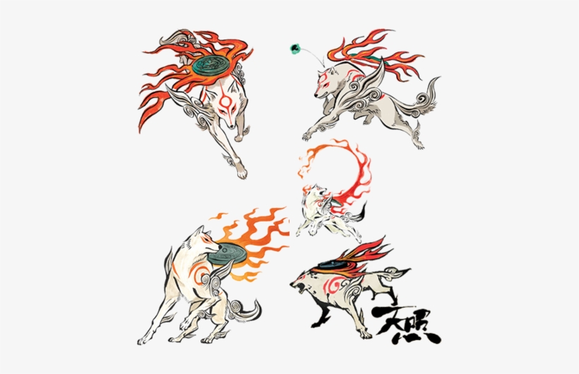 Psn Avatar Update - Capcom Okami (best Price!) [japan Import], transparent png download