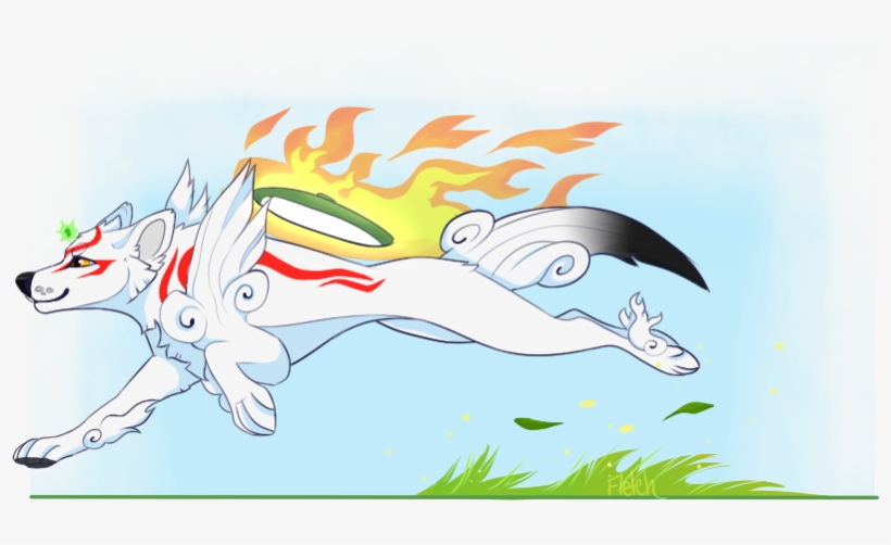Okami Amaterasu - Amaterasu, transparent png download