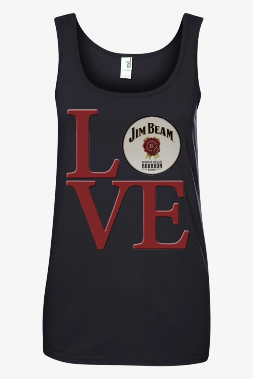 Love Jim Beam Bourbon T Shirt Hoodie Sweater - Real Queens Are Born On October, transparent png download