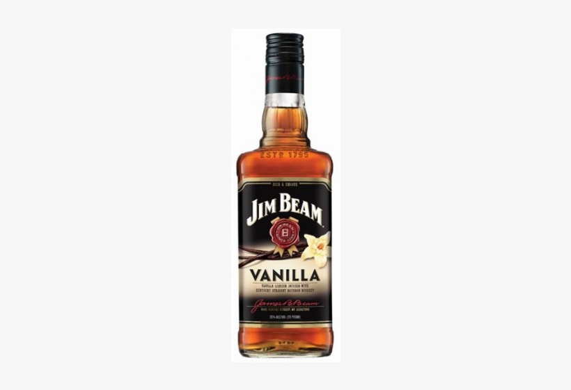 Jim Beam Vanilla Bourbon 750ml - Jim Beam Vanilla Whiskey, transparent png download