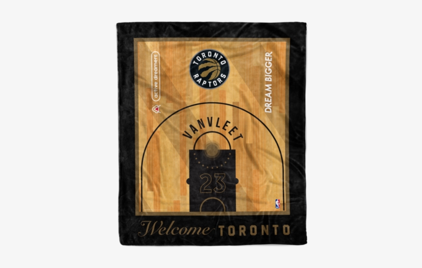 Fred Vanvleet X Ovo Court Blanket - Toronto Raptors Team Magnet Set, Multicolor, Onesize, transparent png download