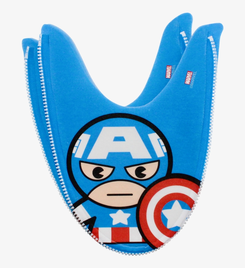 Captain America Kuwaii Mix N Match Zlipperz Set - Marvel Avengers Kawaii Mug, transparent png download