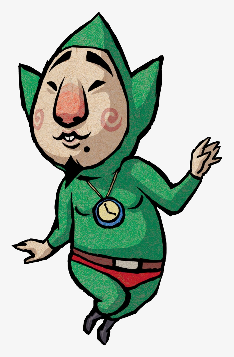 Tww Tingle Artwork - Tingle Zelda, transparent png download