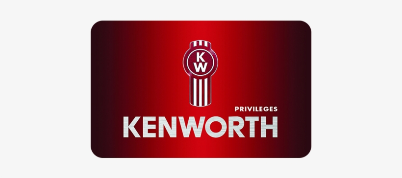 Kenworth Privileges - Kenworth Privileges Card, transparent png download