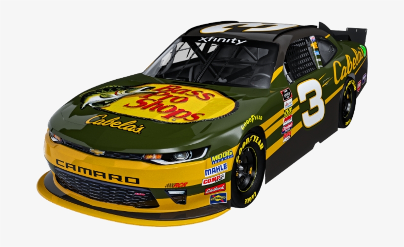 3 Bass Pro Shops / Cabela's Chevrolet Camaro Nascar - Richard Childress Racing, transparent png download