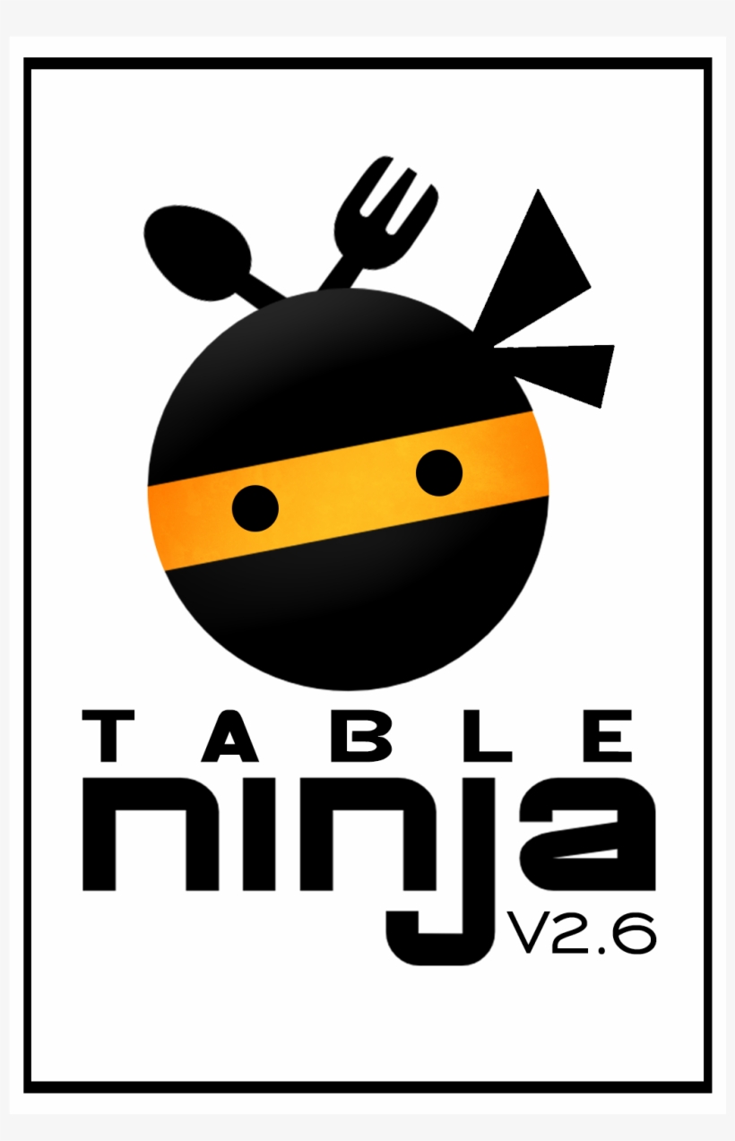 Table Ninja Logo - Ninja, transparent png download