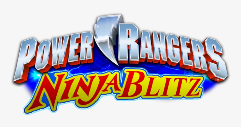 Power Rangers Ninja Blitz Logo - Power Rangers Ninja Blitz, transparent png download