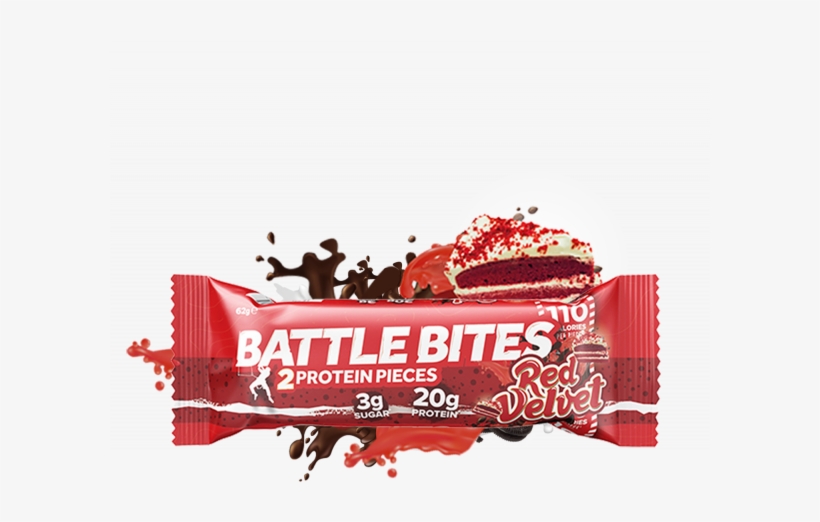 Battle Bites Red Velvet - Battle Bites Birthday Cake, transparent png download