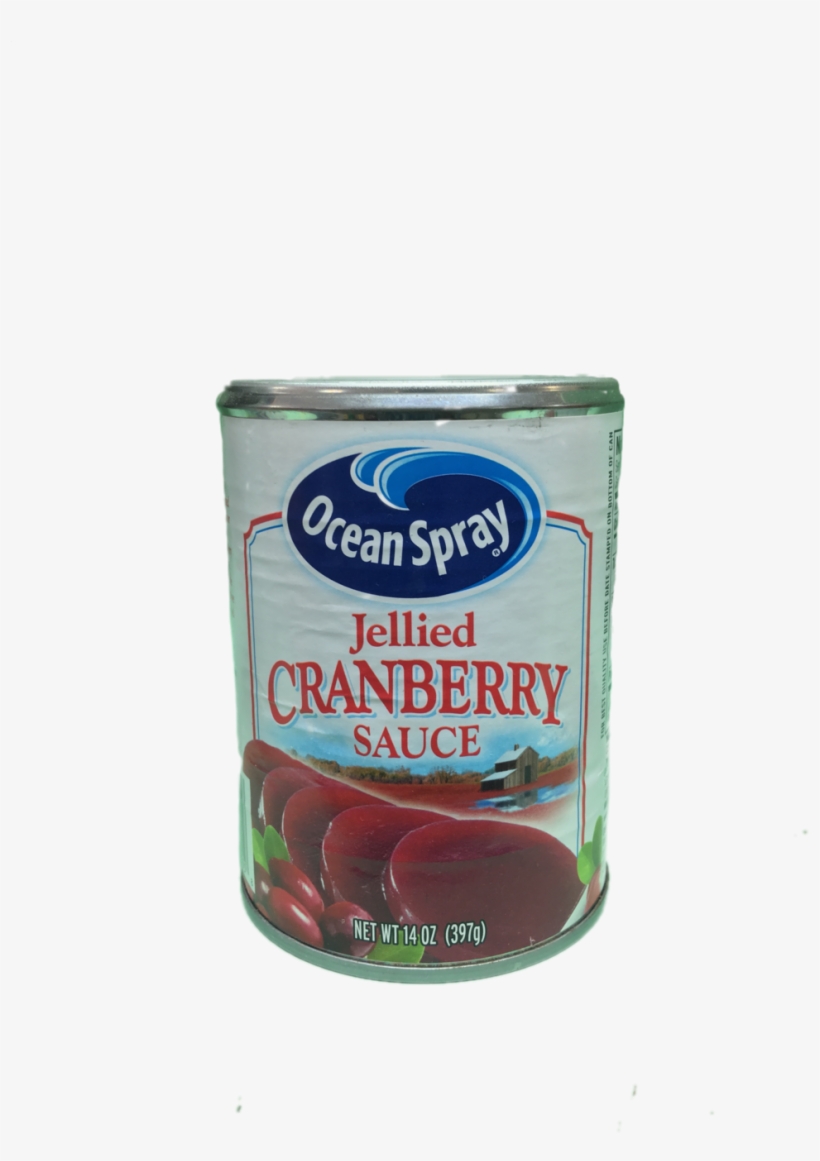 Ocean Spray Jellied Cranberry Sauce 14 Oz, transparent png download