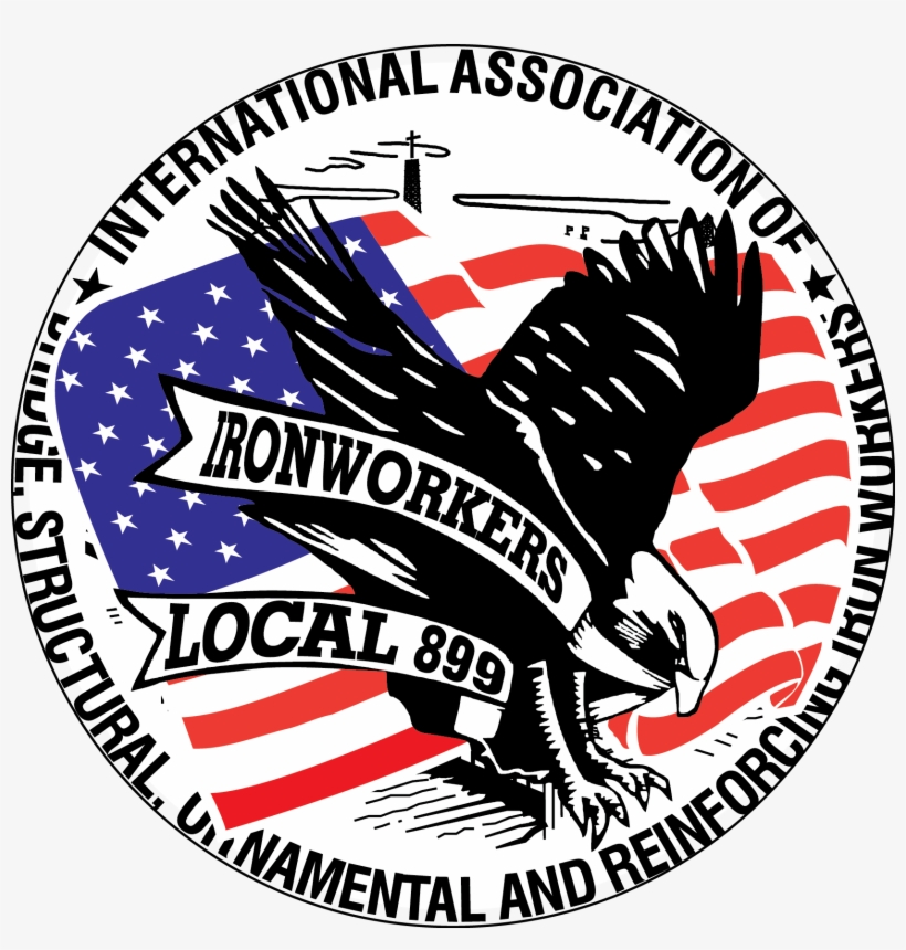 09-603 Ironworkers Round Decal - International Association Of Bridge, Structural, Ornamental, transparent png download