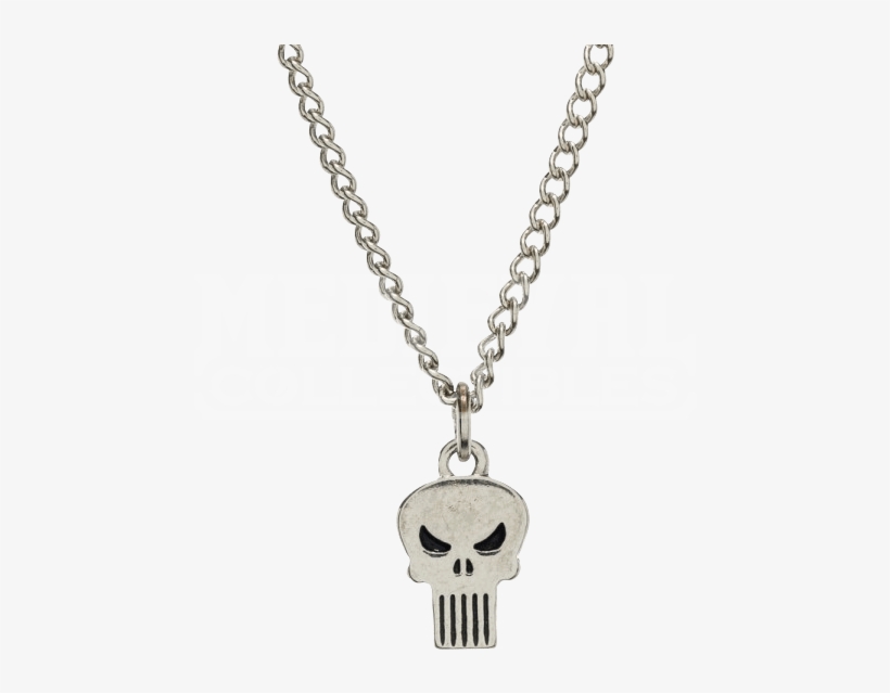 Punisher Logo Necklace - Pingente Ancora Em Ouro, transparent png download