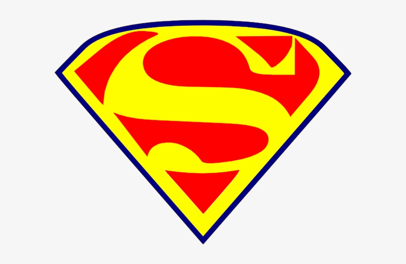 Yellow Superman S Svg Clip Arts 600 X 454 Px, transparent png download