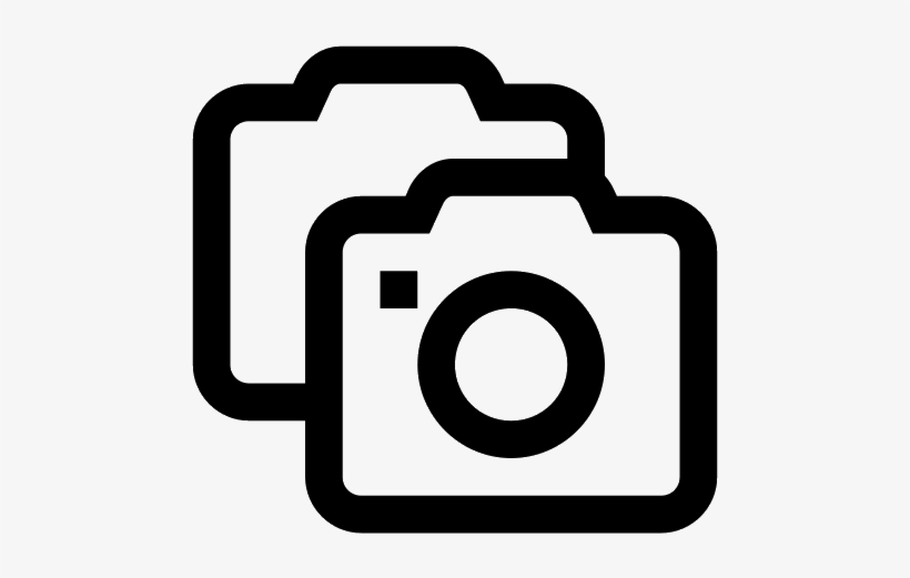 Pin Camera Clipart Black And White Png - Camera, transparent png download