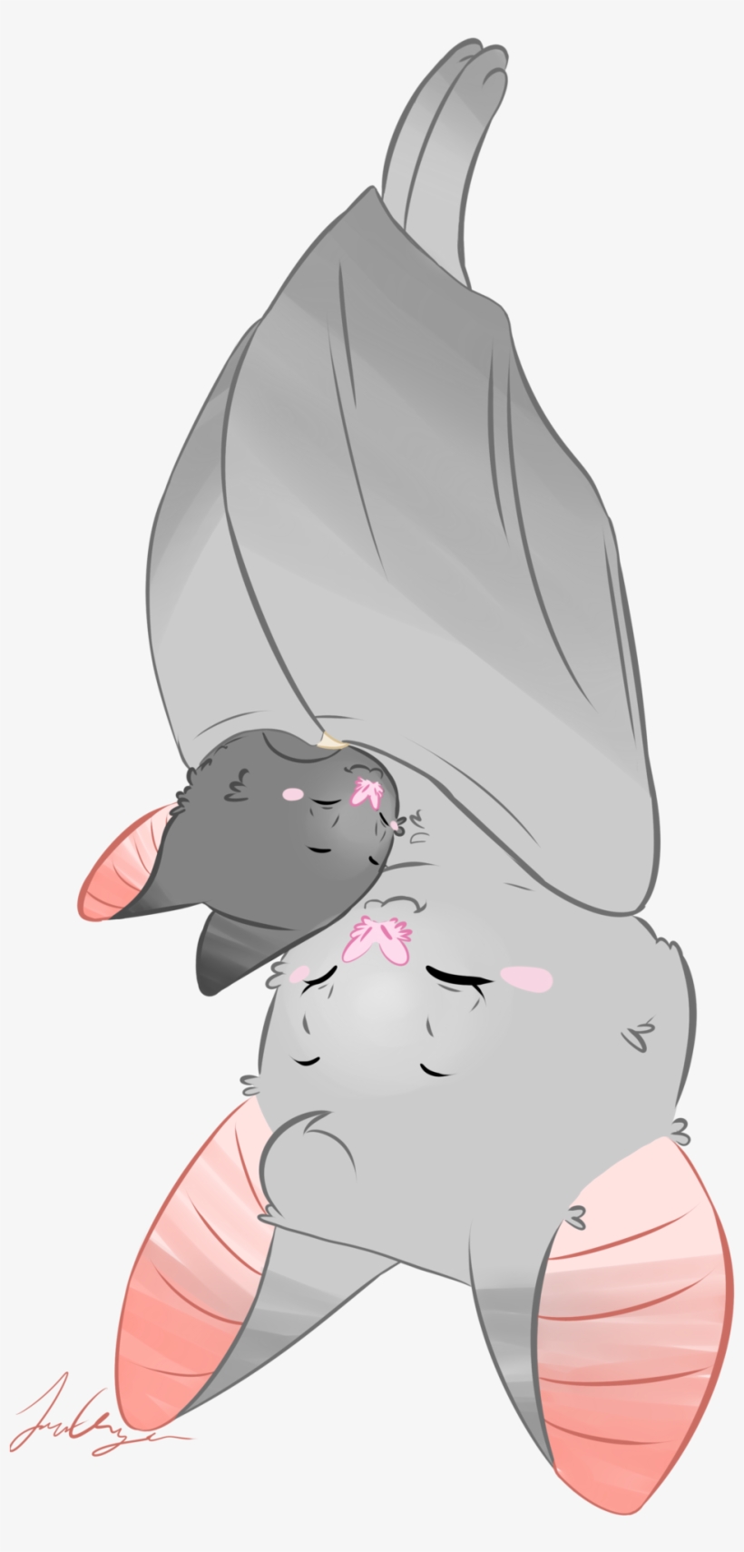 Baby Bat Png Transparent Baby Bat - Mama Bat And Baby Bat, transparent png download