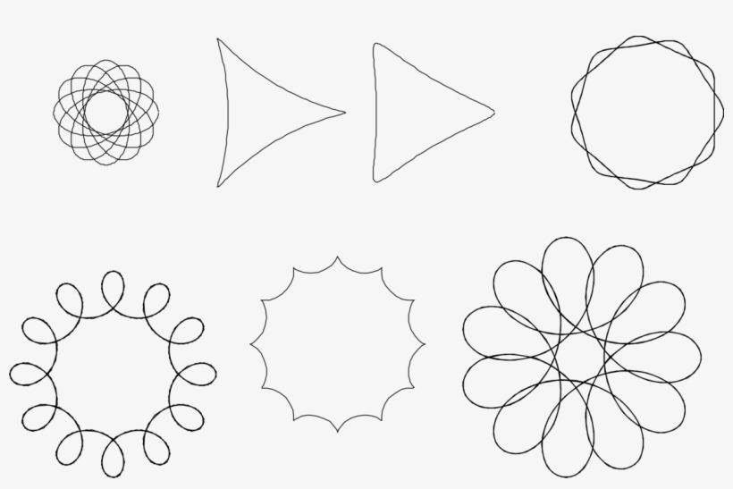 Computer Icons Drawing Icon Design Line Art Spirograph - Clip Art, transparent png download