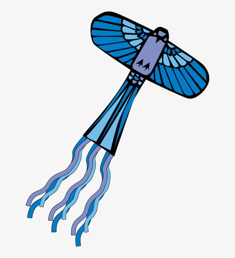 Kites Clip Art At Clker - Clip Art, transparent png download