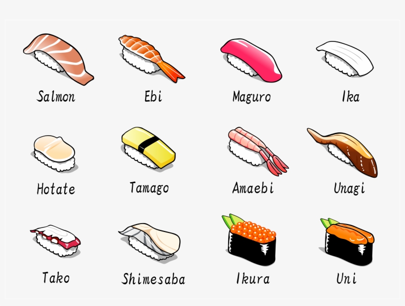 Big Image - Sushi, transparent png download