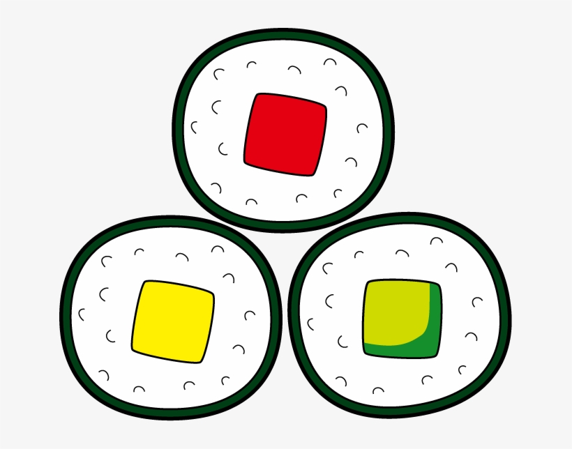 Sushi Clipart The Cliparts - Clip Art, transparent png download