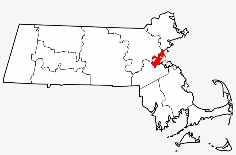 National Register Of Historic Places Listings In Suffolk - Worcester Ma On Map, transparent png download