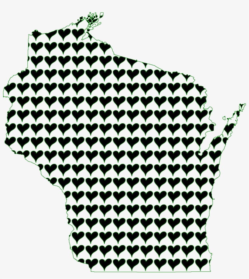 This Free Icons Png Design Of Wisconsin Love, transparent png download