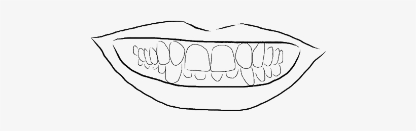 Overbite - Line Art, transparent png download