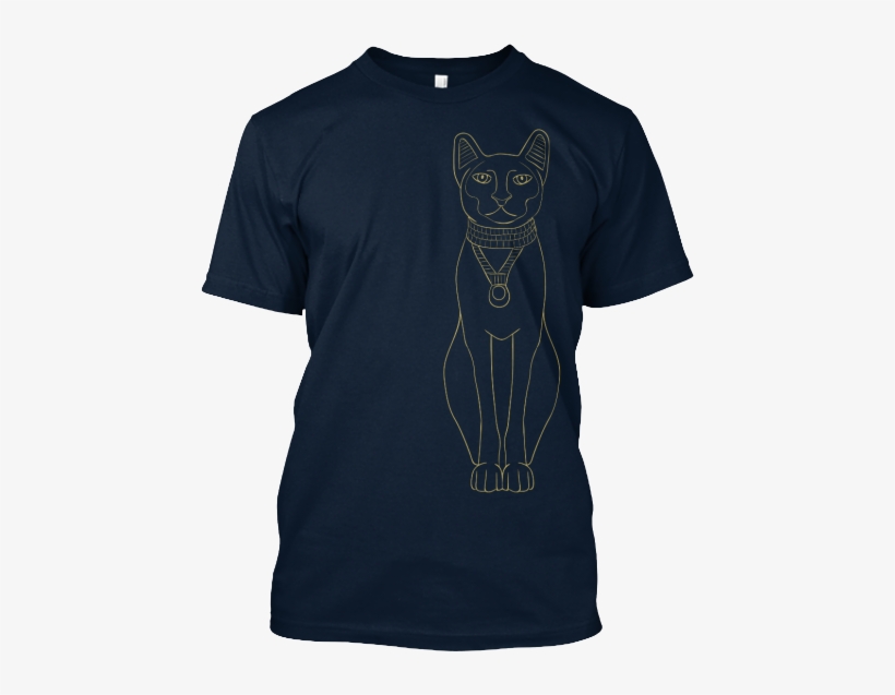 Gotham Threads New York City Clothing Egyptian Cat - Draw With Jazza T Shirts, transparent png download