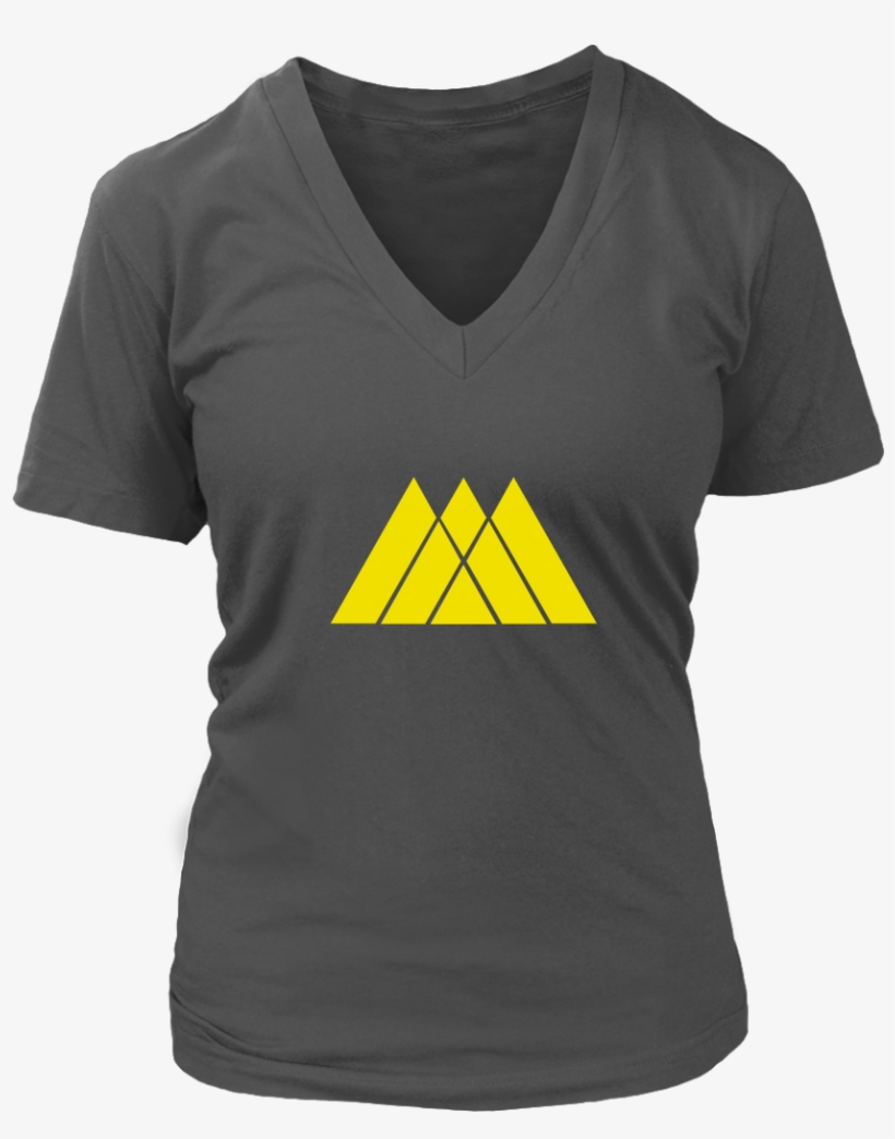Destiny Warlock Crest Women's V Neck T Shirt - Limited Edition - I Love When She Bends Over, transparent png download