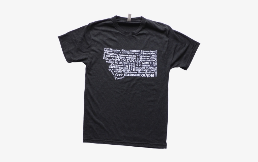 Men's Charcoal Mt Word T-shirt - No Age Band T Shirt, transparent png download