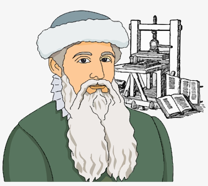 An Open Letter From Johannes Gutenberg, In Praise Of - Als Unser Deutsch Erfunden Wurde, transparent png download