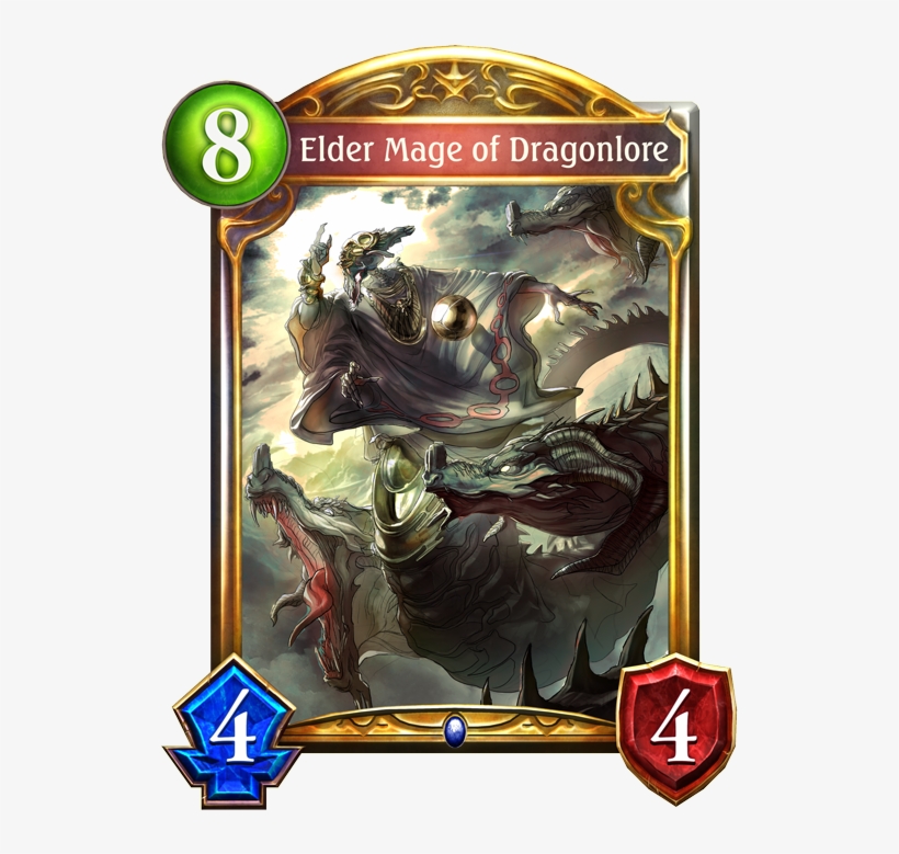 Elder Mage Of Dragonlore Shadowverse, transparent png download