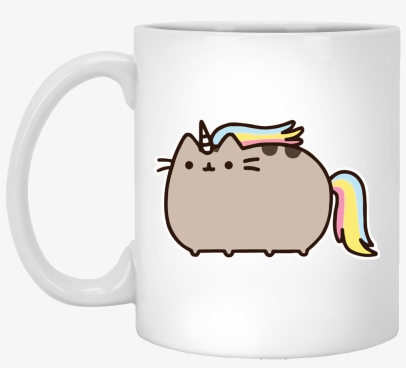 Pusheen Cat Unicorn Mug Gift - Pusheen Cat Unicorn, transparent png download