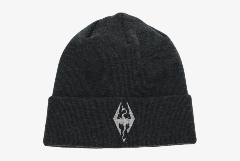 Skyrim Beanie Dragon Symbol - [new - Xbox360] The Elder Scrolls V: Skyrim - Premium, transparent png download