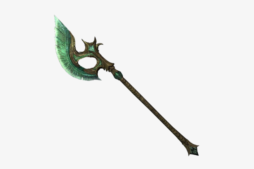 Two Handed Sword Or Battle Axe - Pretty Battle Axe, transparent png download