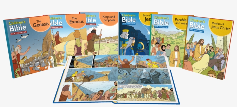 I Created The Bible Stories In Comic Book Format To - Descubre La Biblia Dvd-video Nuevo Testamento A Artir, transparent png download