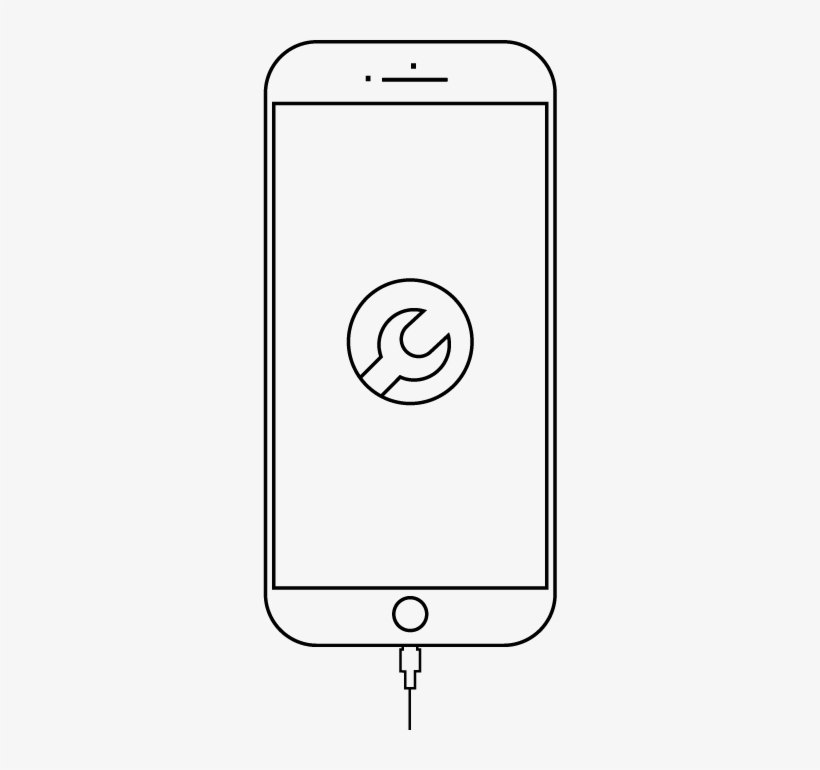 Screen Repair Ios Repair - Circle, transparent png download
