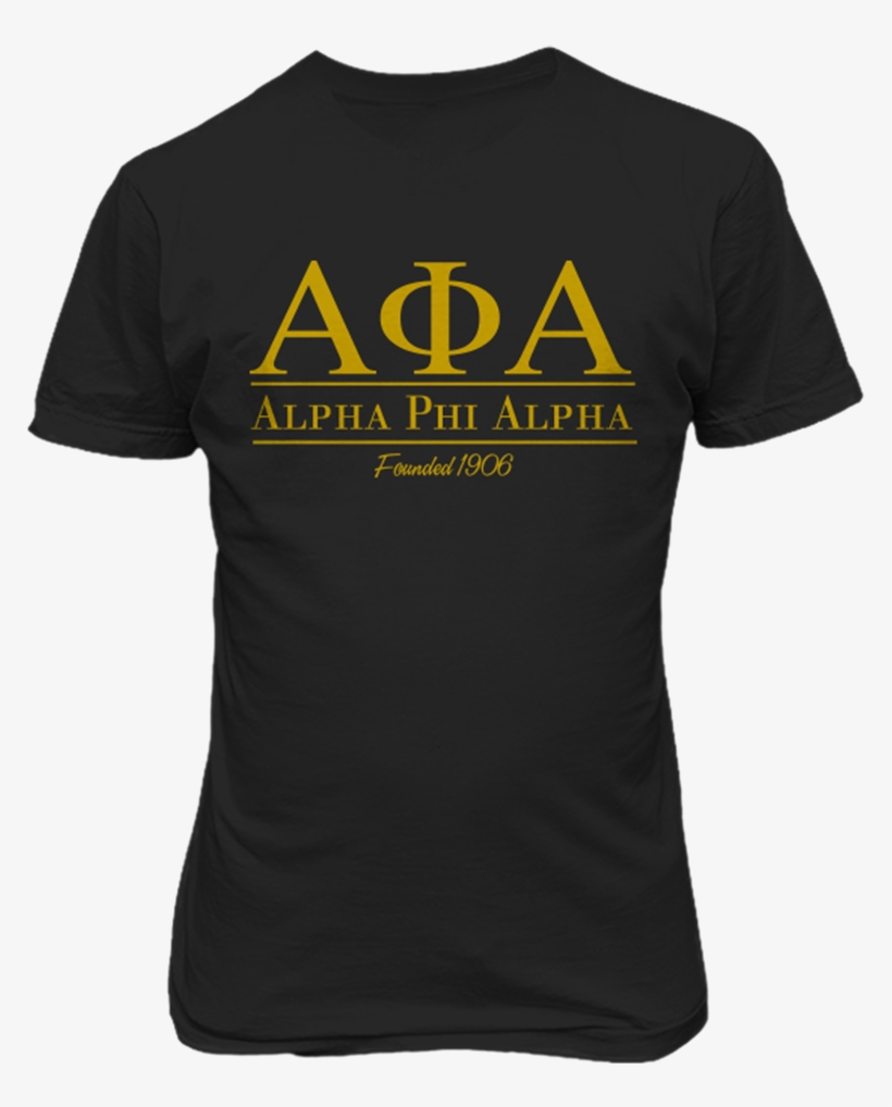 Alpha Phi Alpha Collegiate T-shirt - Phi, transparent png download