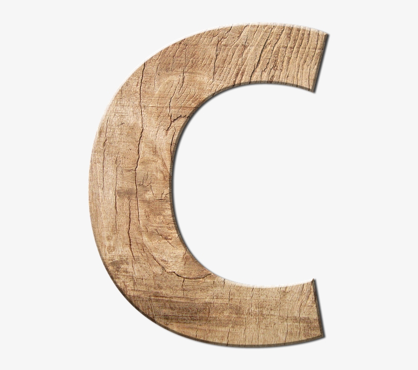 Letters, Abc, Wood, Grain, Education, Gold, Golden - Letras En Madera Png, transparent png download