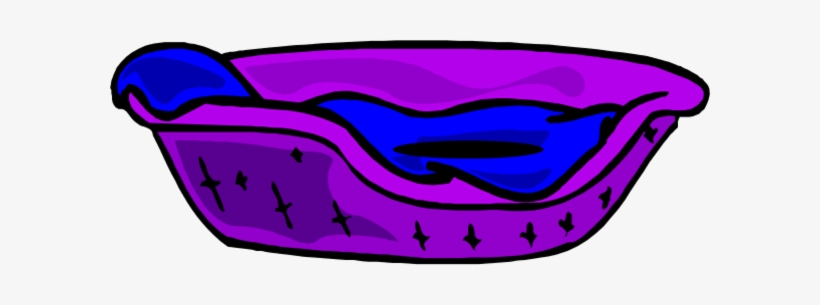 Dog Bed Cliparts - Clip Art Dog Bed, transparent png download