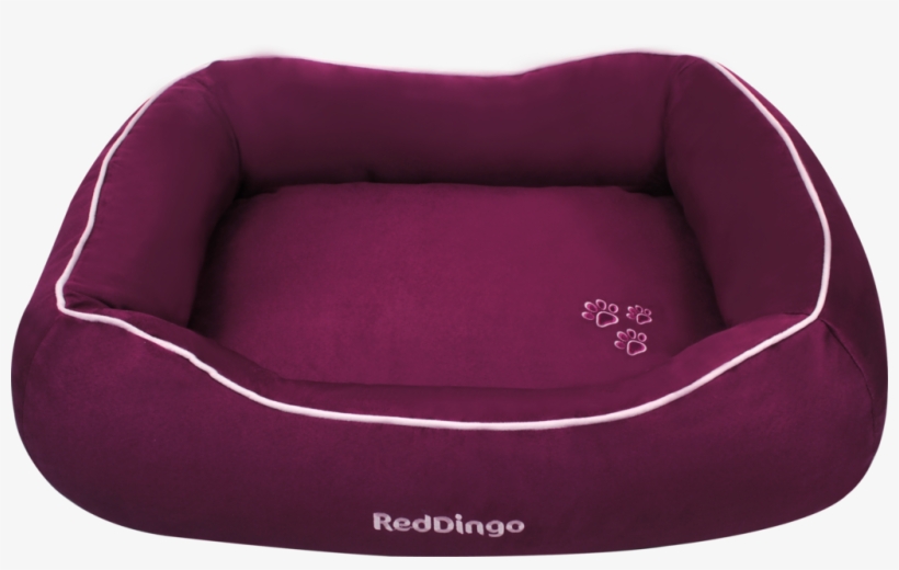 Red Dingo Microfiber Donut Dog Bed - Red Dingo Dn-mf-pu-sm Bed Donut Purple, Small, transparent png download