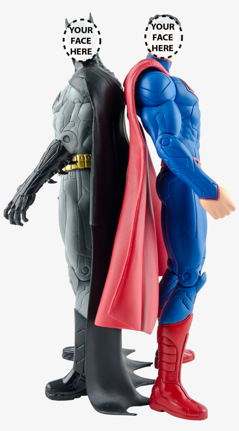 Superhero Boxset Personalized 6" Action Figures With - Dc Collectibles New 52 Superman, transparent png download