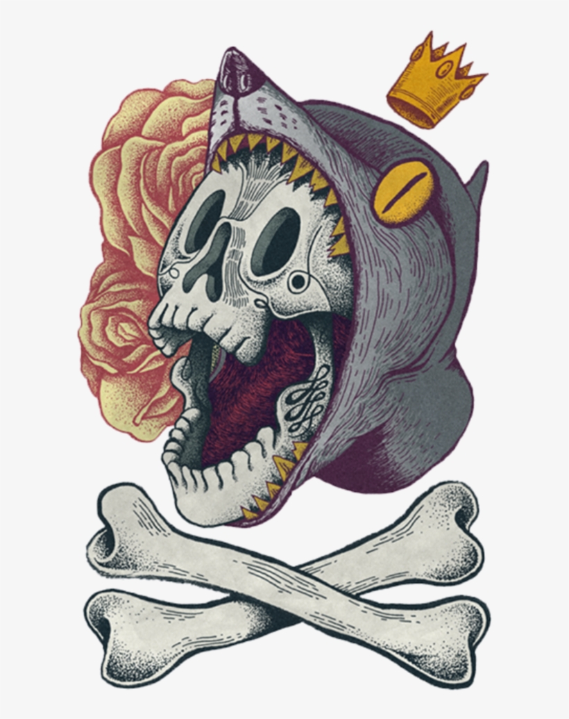 Wolf Skull Freetoedit 귀여운 Picsart Cute Kawaii Mimi - Illustration, transparent png download