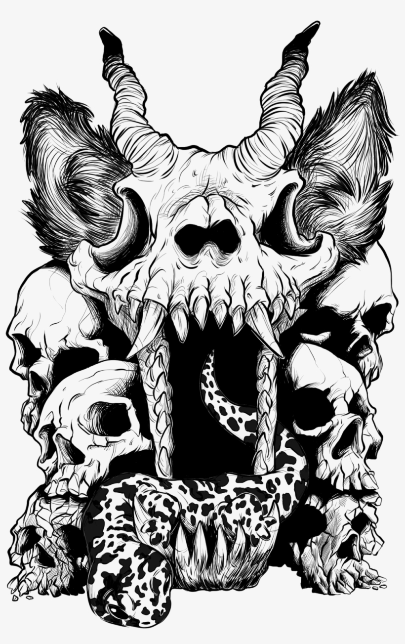 Wolfskull Cleanup - Wolf And Skull, transparent png download