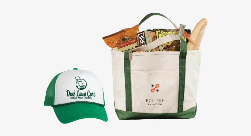 Caps, Bags, Polos & More - Promotional Classic Cotton Boat Tote (24 Qty, transparent png download